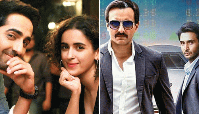 Box Office Collection: 'बधाई हो' की ताबड़तोड़ कमाई, 'बाजार' में रौनक नहीं Box Office Collection: 'बधाई हो' की ताबड़तोड़ कमाई, 'बाजार' में रौनक नहीं