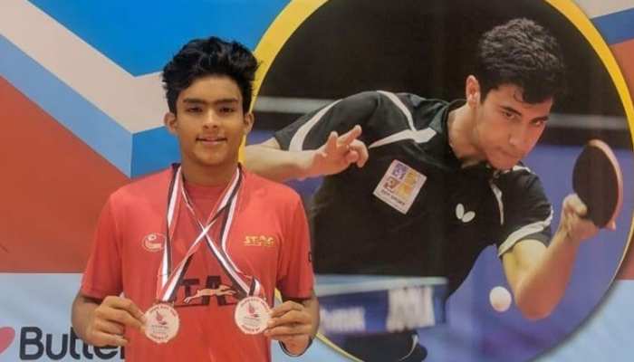 Table Tennis: राजवीर और रीगन ने जीते मिस्र जूनियर एंड कैडेट ओपन में मेडल Table Tennis: राजवीर और रीगन ने जीते मिस्र जूनियर एंड कैडेट ओपन में मेडल