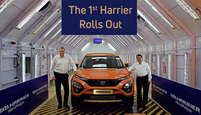 टाटा मोटर्स ने शुरू किया SUV Harrier का उत्पादन, जानें कब लॉन्च होगी और किस कार से है मुकाबला टाटा मोटर्स ने शुरू किया SUV Harrier का उत्पादन, जानें कब लॉन्च होगी और किस कार से है मुकाबला