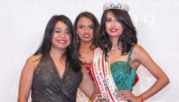 katihar simran kaur become miss popular international in singapore katihar simran kaur become miss popular international in singapore