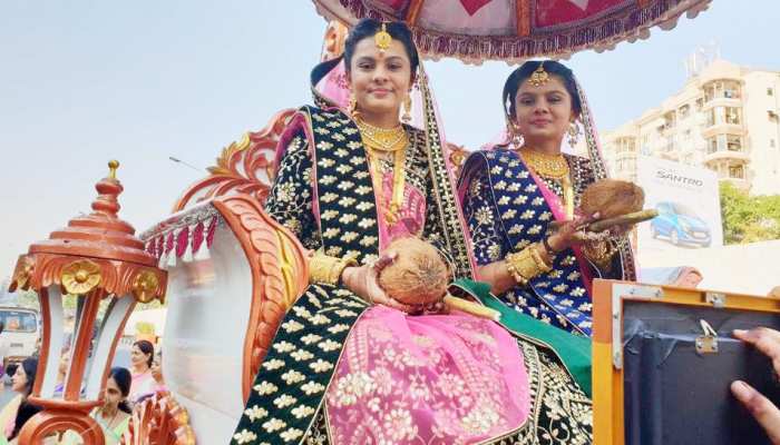 करोड़ों की संपत्ति त्याग संन्यासी बनने जा रही हैं दो सगी बहनें, 9 देशों की ट्रिप भी बदल न पाई फैसला करोड़ों की संपत्ति त्याग संन्यासी बनने जा रही हैं दो सगी बहनें, 9 देशों की ट्रिप भी बदल न पाई फैसला