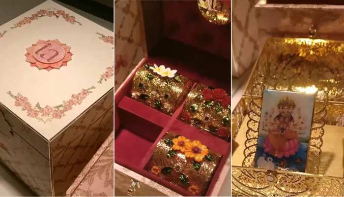 VIDEO: आ गया मुकेश अंबानी की बेटी ईशा की शादी का खूबसूरत कार्ड, आपने देखा क्या! VIDEO: आ गया मुकेश अंबानी की बेटी ईशा की शादी का खूबसूरत कार्ड, आपने देखा क्या!