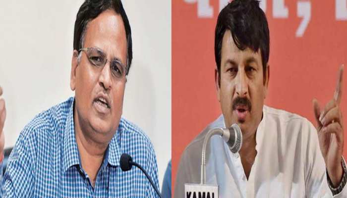 दिल्ली: सत्येन्द्र जैन ने मनोज तिवारी के खिलाफ पुलिस में शिकायत दर्ज कराने का दिया निर्देश दिल्ली: सत्येन्द्र जैन ने मनोज तिवारी के खिलाफ पुलिस में शिकायत दर्ज कराने का दिया निर्देश