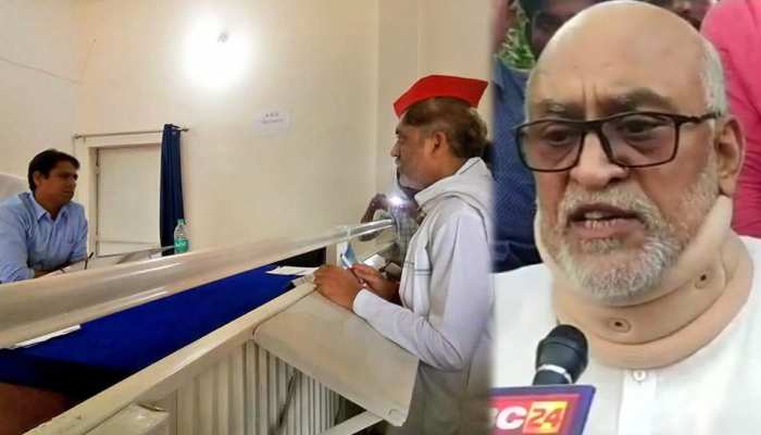 कांग्रेस से नहीं मिला टिकट, तो सत्यव्रत चतुर्वेदी के बेटे ने थामा SP का हाथ, भरा पर्चा कांग्रेस से नहीं मिला टिकट, तो सत्यव्रत चतुर्वेदी के बेटे ने थामा SP का हाथ, भरा पर्चा