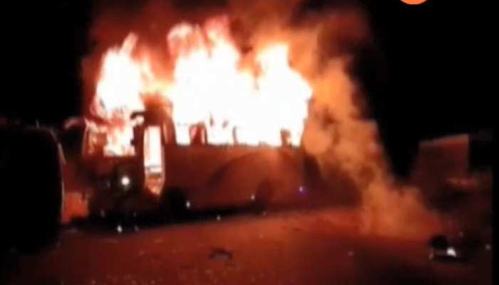 राजस्थानः सड़क हादसे के शिकार घायलों को ले जा रही एंबुलेंस बस से टकराई, 4 की मौत राजस्थानः सड़क हादसे के शिकार घायलों को ले जा रही एंबुलेंस बस से टकराई, 4 की मौत