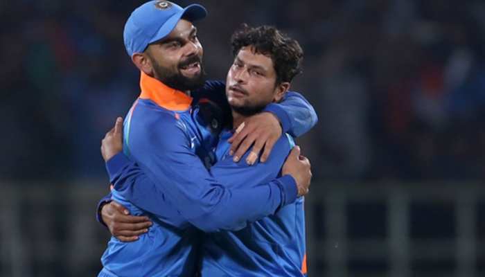 ICC T20 Ranking: कुलदीप यादव ने लगाई 14 पायदान की छलांग, करियर की सर्वश्रेष्ठ रैंकिंग पर ICC T20 Ranking: कुलदीप यादव ने लगाई 14 पायदान की छलांग, करियर की सर्वश्रेष्ठ रैंकिंग पर