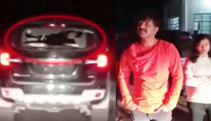 खेसारीलाल यादव के बाद अब पवन सिंह पर हुआ हमला, सामने आया हंगामे का VIDEO खेसारीलाल यादव के बाद अब पवन सिंह पर हुआ हमला, सामने आया हंगामे का VIDEO