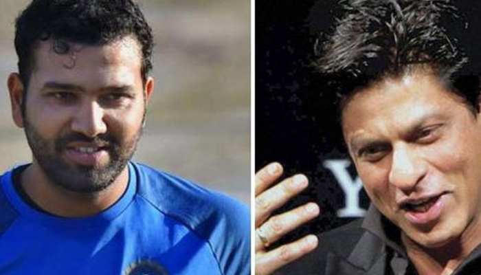 VIDEO: शाहरुख ने दिया रोहित शर्मा को वादा, IPL में परफॉर्म करेंगे 'काली-काली आंखे' VIDEO: शाहरुख ने दिया रोहित शर्मा को वादा, IPL में परफॉर्म करेंगे 'काली-काली आंखे'