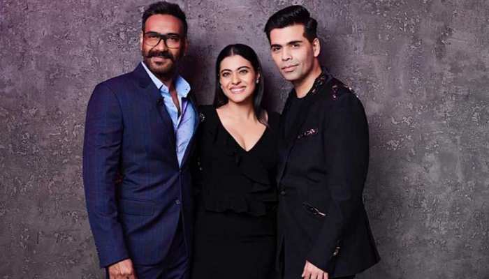 विवादों के बाद पहली बार करण जौहर के साथ 'कॉफी' पीते नजर आएंगे अजय देवगन और काजोल विवादों के बाद पहली बार करण जौहर के साथ 'कॉफी' पीते नजर आएंगे अजय देवगन और काजोल
