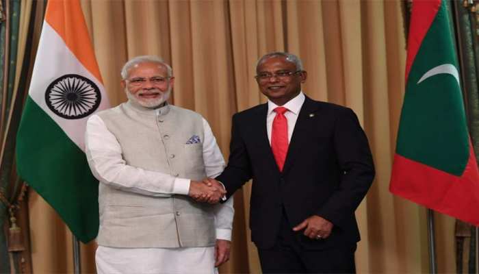 पीएम मोदी और मालदीव के राष्ट्रपति सोलिह ने द्विपक्षीय रिश्तों को और बढ़ाने का जताया संकल्प पीएम मोदी और मालदीव के राष्ट्रपति सोलिह ने द्विपक्षीय रिश्तों को और बढ़ाने का जताया संकल्प