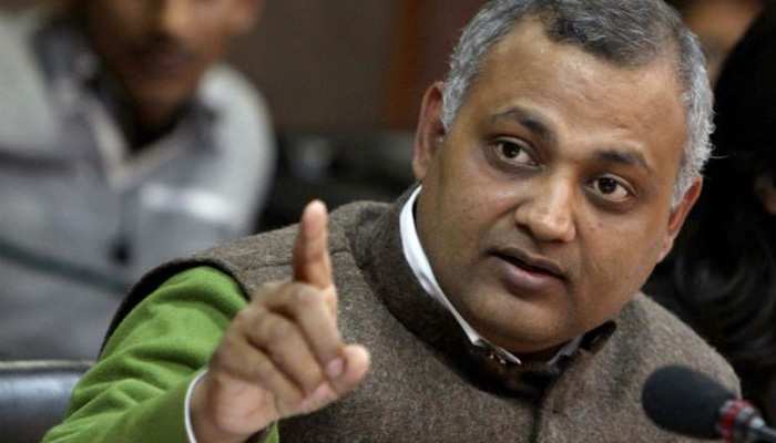 महिला पत्रकार ने AAP विधायक सोमनाथ भारती के खिलाफ दर्ज कराई FIR महिला पत्रकार ने AAP विधायक सोमनाथ भारती के खिलाफ दर्ज कराई FIR