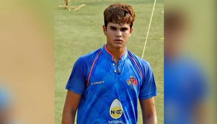 सचिन तेंदुलकर के बेटे अर्जुन का एक और कारनामा, कूचबिहार अंडर 19 मैच में लिए 5 विकेट सचिन तेंदुलकर के बेटे अर्जुन का एक और कारनामा, कूचबिहार अंडर 19 मैच में लिए 5 विकेट
