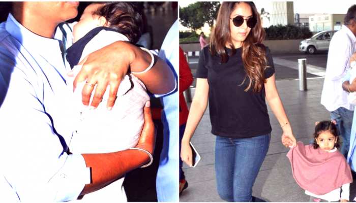 Mira Rajput with her kids Misha Kapoor Zain Kapoor Mira Rajput with her kids Misha Kapoor Zain Kapoor