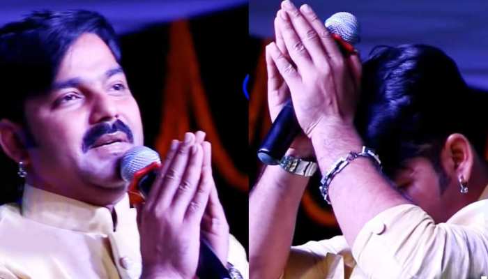 VIDEO: स्टेज शो के दौरान फिर से हुआ पथराव, हाथ जोड़कर पवन सिंह ने कहा- 'मैं फिर सामने नहीं आऊंगा' VIDEO: स्टेज शो के दौरान फिर से हुआ पथराव, हाथ जोड़कर पवन सिंह ने कहा- 'मैं फिर सामने नहीं आऊंगा'
