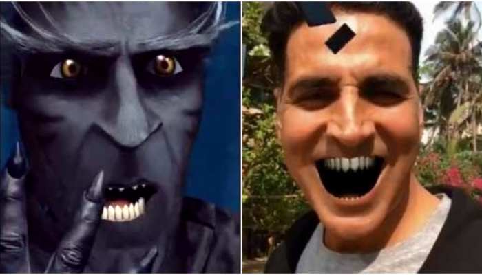 VIDEO : अक्षय कुमार ने ट्विटर पर शेयर किया '2.0' का खतरनाक लुक, फैंस बोले- 'सर छा गए' VIDEO : अक्षय कुमार ने ट्विटर पर शेयर किया '2.0' का खतरनाक लुक, फैंस बोले- 'सर छा गए'