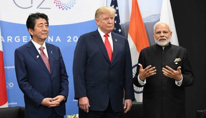 हिंद-प्रशांत क्षेत्र में चीन पर लगाम लगाने को लेकर पीएम मोदी का 'JAI' हिंद-प्रशांत क्षेत्र में चीन पर लगाम लगाने को लेकर पीएम मोदी का 'JAI'