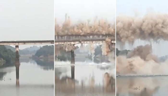जब पलक झपकते ही ध्वस्त हो गया सैकड़ों साल पुराना पुल, आप भी देखें VIDEO जब पलक झपकते ही ध्वस्त हो गया सैकड़ों साल पुराना पुल, आप भी देखें VIDEO
