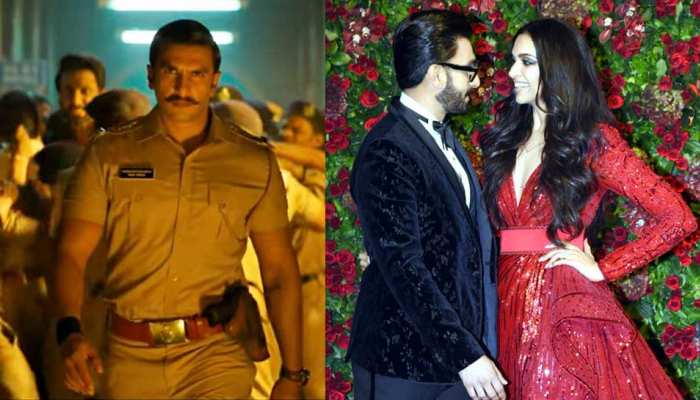 Video: रणवीर सिंह की 'सिंबा' की झलक देख पत्नी दीपिका ने दिया रिएक्शन, 'Hot लग रहा है' Video: रणवीर सिंह की 'सिंबा' की झलक देख पत्नी दीपिका ने दिया रिएक्शन, 'Hot लग रहा है'