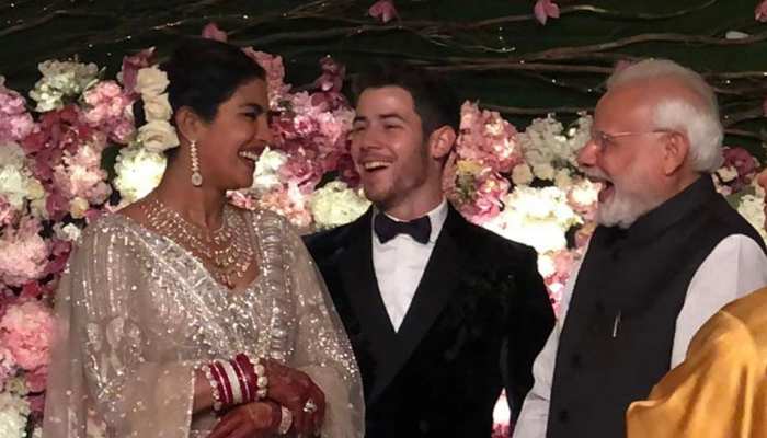 PM Narendra Modi in Priyanka Chopra-Nick Jonas Wedding Reception in delhi, See Pics PM Narendra Modi in Priyanka Chopra-Nick Jonas Wedding Reception in delhi, See Pics