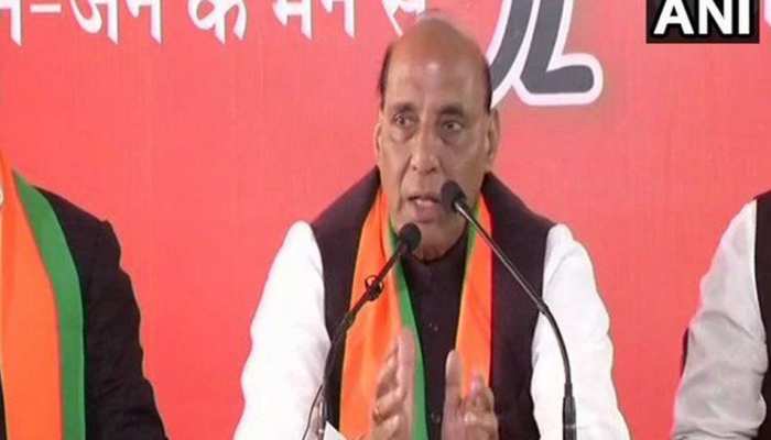 Assembly Elections Results 2018: रुझानों पर बोले राजनाथ, 'ये शुरुआती संकेत हैं, हमें अच्छे प्रदर्शन की उम्मीद' Assembly Elections Results 2018: रुझानों पर बोले राजनाथ, 'ये शुरुआती संकेत हैं, हमें अच्छे प्रदर्शन की उम्मीद'