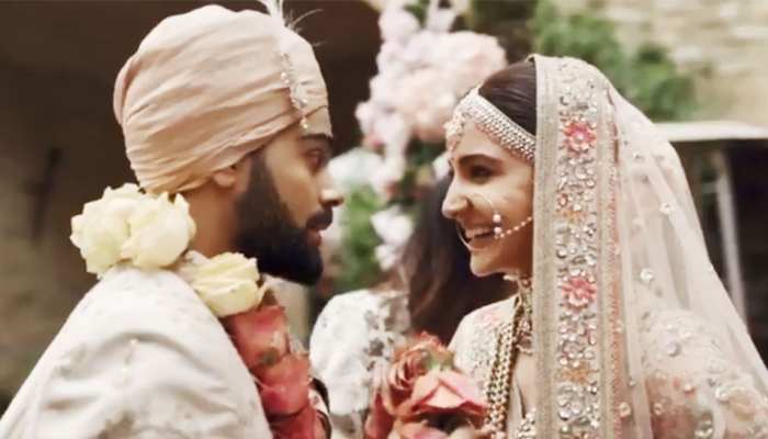 पहली बार सामने आया अनुष्का और विराट की शादी का VIDEO, लोगों ने कहा- WOW पहली बार सामने आया अनुष्का और विराट की शादी का VIDEO, लोगों ने कहा- WOW