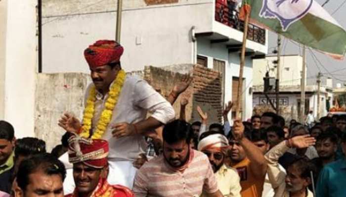 राजस्थान विधानसभा चुनाव में राजकुमार शर्मा ने लगाई हैट्रिक, नवलगढ़ से फिर जीते राजस्थान विधानसभा चुनाव में राजकुमार शर्मा ने लगाई हैट्रिक, नवलगढ़ से फिर जीते