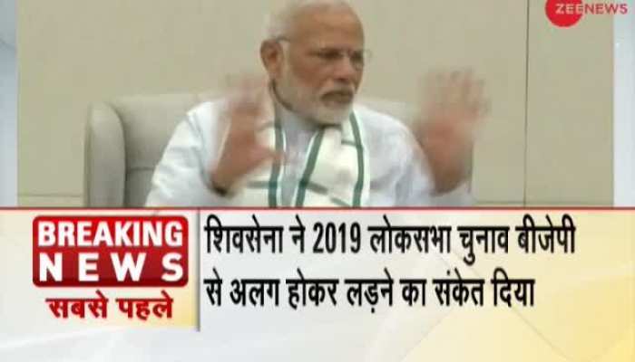 Breaking: Shiv Sena to contest 2019 Lok Sabha elections solo, no alliance with BJP