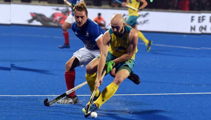 Hockey World Cup 2018: ऑस्ट्रेलिया ने फ्रांस को हराया, सेमीफाइनल में नीदरलैंड से होगा मुकाबला Hockey World Cup 2018: ऑस्ट्रेलिया ने फ्रांस को हराया, सेमीफाइनल में नीदरलैंड से होगा मुकाबला