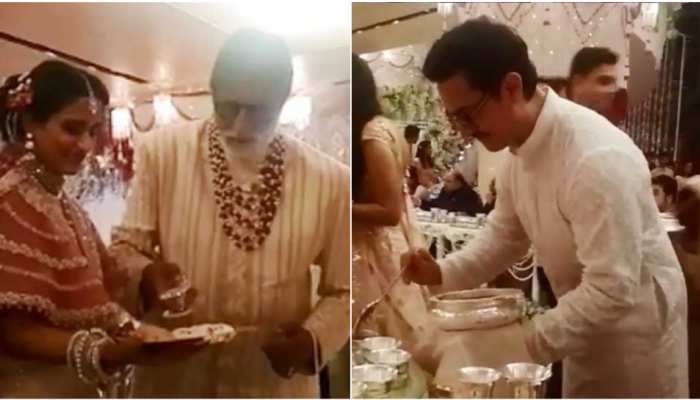 अभिषेक बच्चन ने किया खुलासा, 'क्यों बिग बी, शाहरुख और आमिर ने परोसा ईशा अंबानी की शादी में खाना' अभिषेक बच्चन ने किया खुलासा, 'क्यों बिग बी, शाहरुख और आमिर ने परोसा ईशा अंबानी की शादी में खाना'