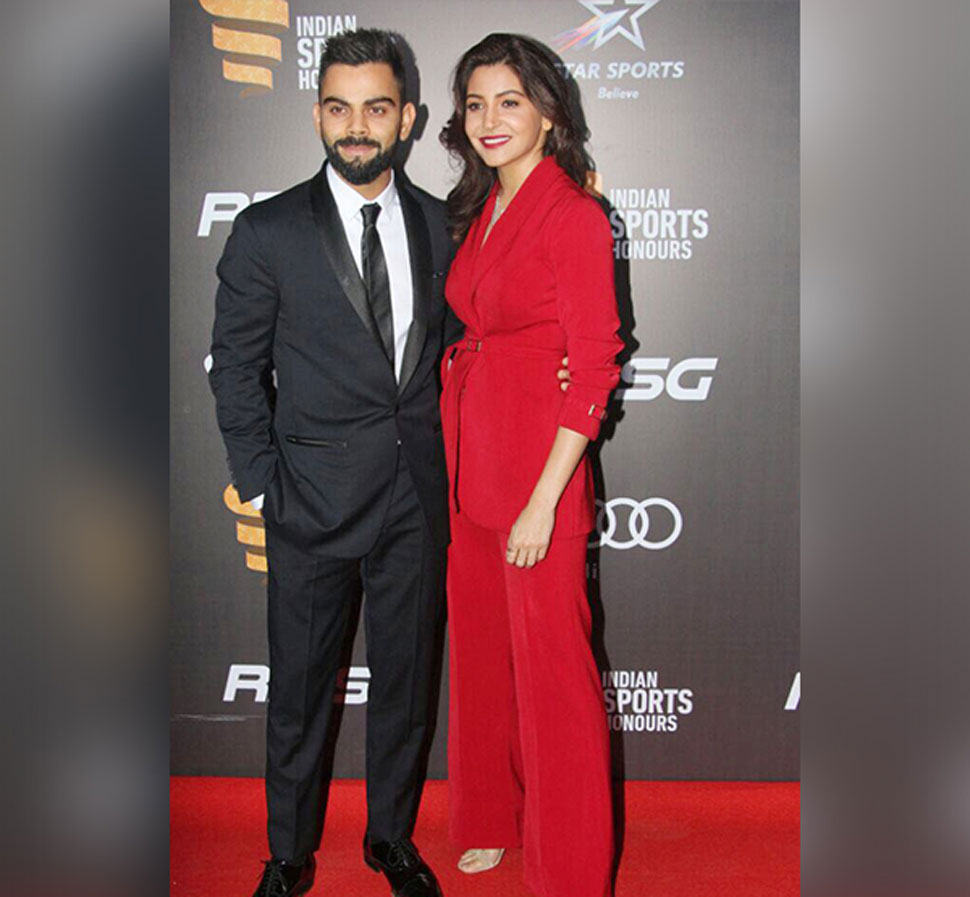 Virat kohali and Anushka sharma