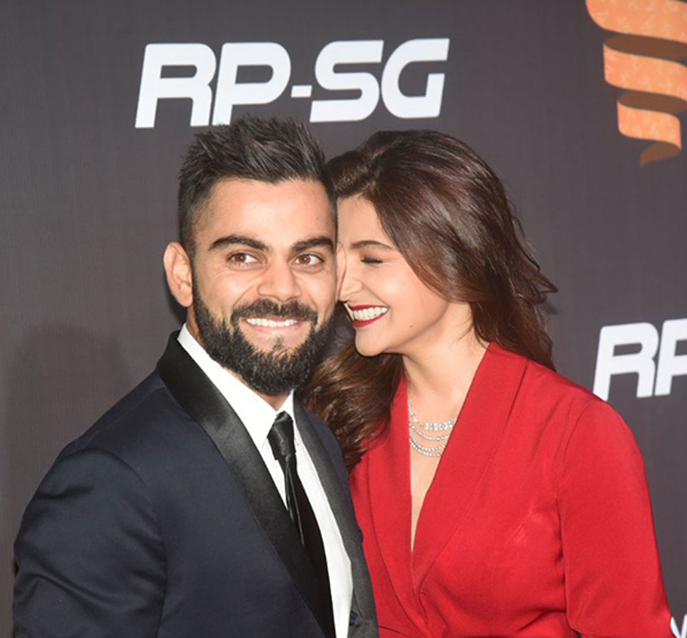 Virat kohali and Anushka sharma