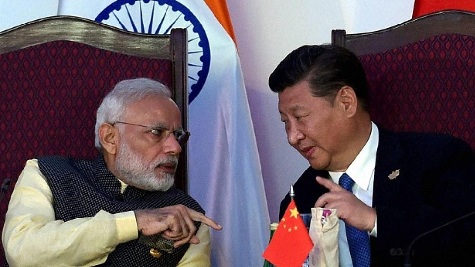 Narendra Modi and XI Jinping